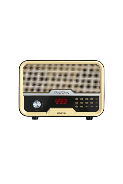 Polosmart Fs67-60 Nostaljik Radyo Gold