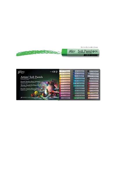 Mungyo 36 Pieces Soft Pastel Full Paint Set