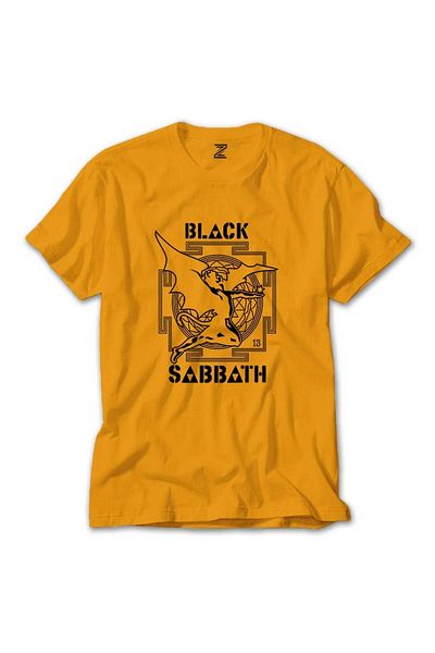 Z zepplin Тениска Black Sabbath 13 Angel Yellow