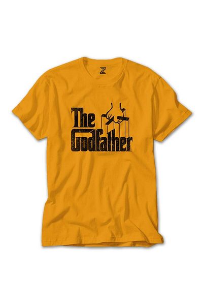 Z zepplin Το Κίτρινο T-Shirt The Godfather Distorted
