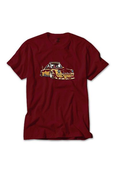 Z zepplin Vosvos Vintage Red T-Shirt