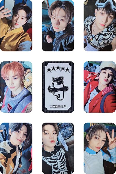 Altun Stray Kids "5 Star A ver." 8 adet Fotokart