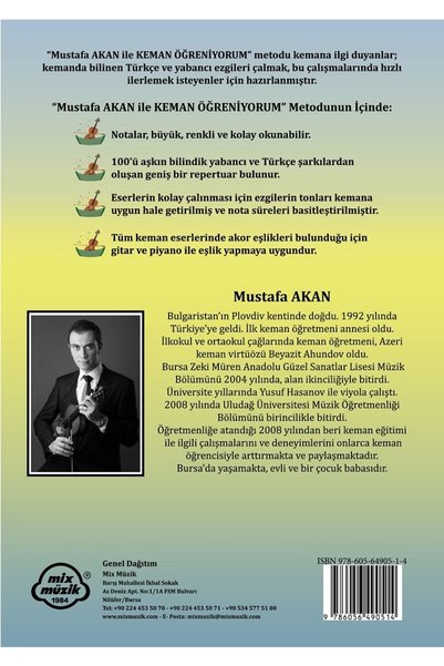 MİX MÜZİK Mustafa Akan İle Keman Öğreniyorum-Mustafa Akan