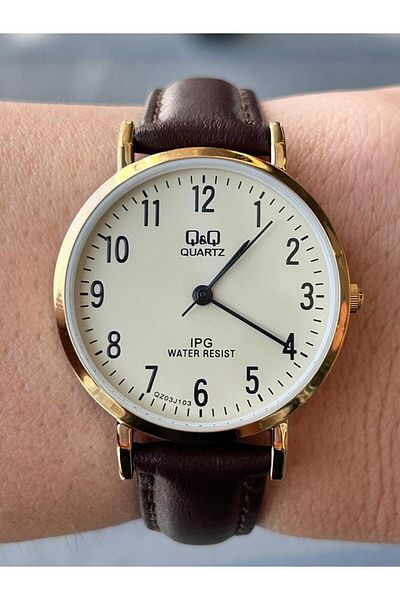 Q&Q QQ NEW MODEL FIGURAL DIAL RETRO WOMEN'S WRISTWATCH