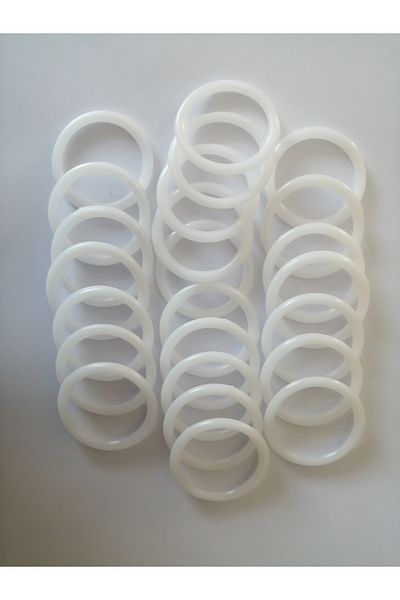Sena Yün 25 Plastic Fiber Rings with 4.5 Cm Width