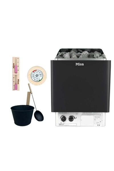 Misa Sauna Sobası Her Şey Dahil Paket 9 kW