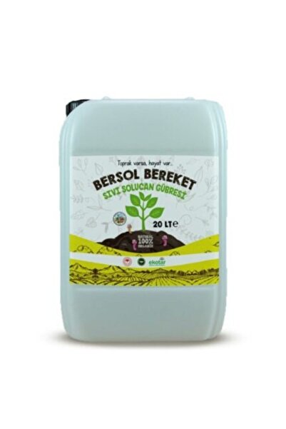 Bersol Bereket Solucan Gübresi Bersol ® %100 Organik Sıvı Solucan Gübresi