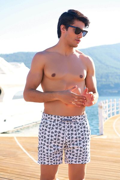 Deafox Hochwertige digitale Badeshorts für Herren