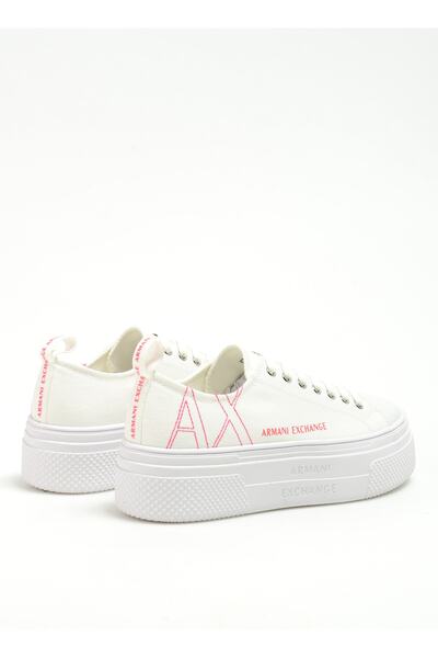 Armani Exchange Beyaz Kadın Sneaker XDX115XV695S606