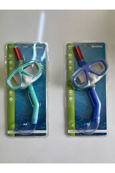 BESTWAY Maske ve Şnorkel Set Fun-Mavi Su Dünyası