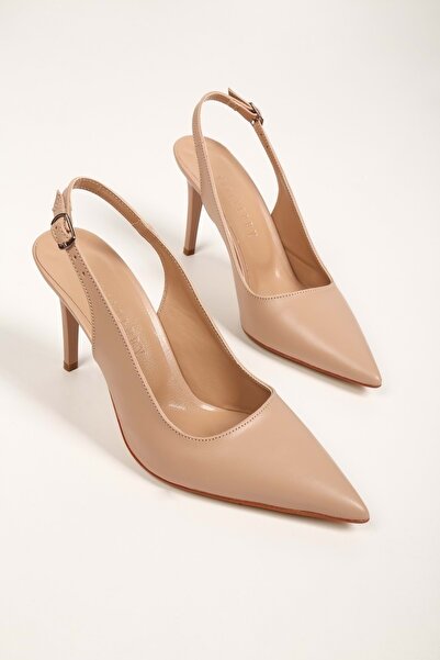 Shoeberry Dámské boty Charlotte Skin na podpatku Stiletto