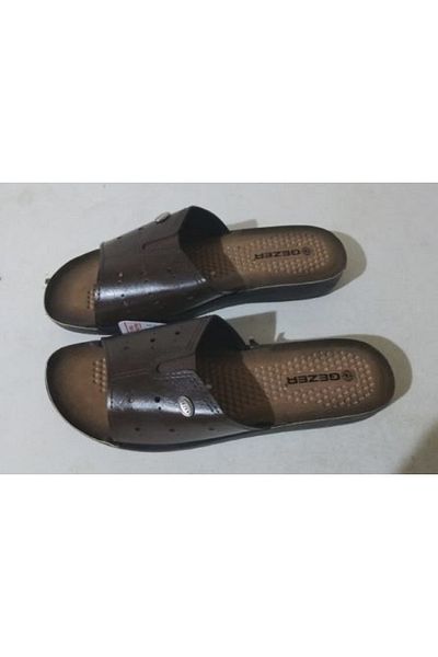 GEZER BROWN ORTHOPEDIC 1 PIECE STYLISH PRETTY QUALITY USABLE SLIPPERS