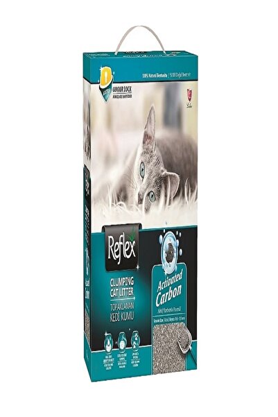 Reflex BOX 10LT ACTIVATED CARBON KEDİ KUMU