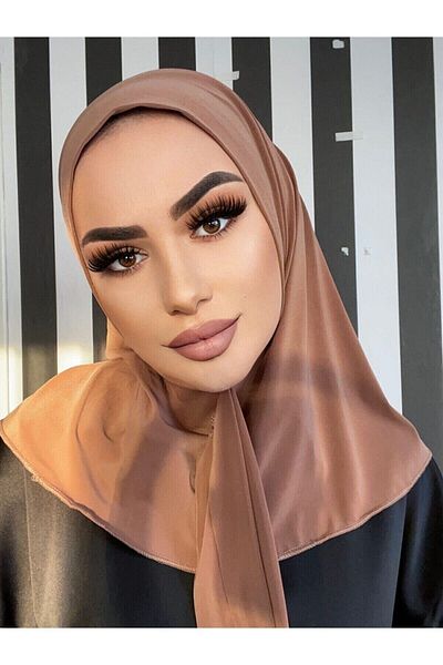 erasra class Hijab Swimsuit Top Compatible with Snap Fastener Ready Raft Bonnet Camel
