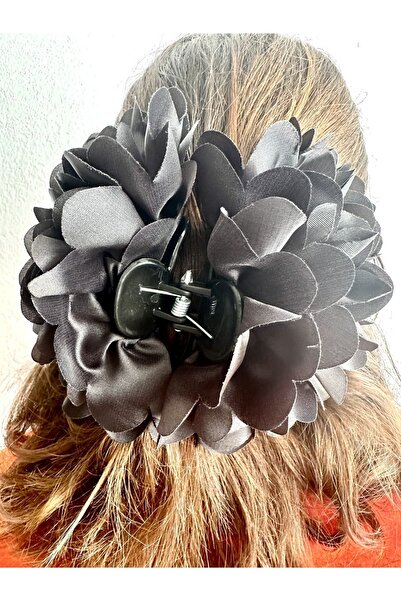 alsaccessories culoare neagră pompon model cataramă pufoasă