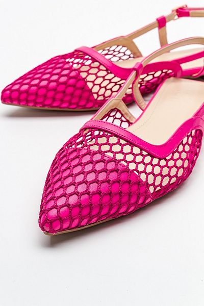 LuviShoes Sandale de damă BRACE Fuchsia Skin