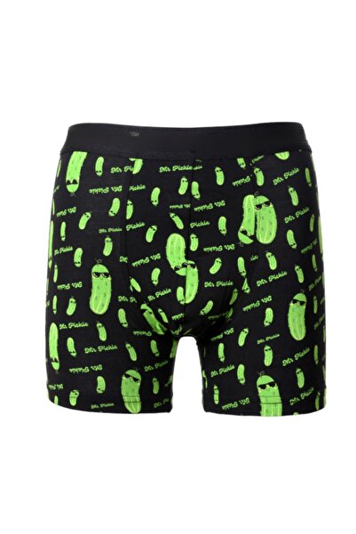 bendengiy Erkek Desenli Pamuklu Beli Lastikli Modal Kumaş Boxer