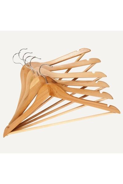 Genel Markalar Ahşap Askı - 6 Adet