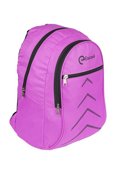 BagSign Escool Stylish Design Useful Multi-Pocket School Backpack