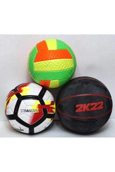 Hisar 4 Astarlı SERT Zemin MAÇ TOPU+ KALİTELİ BASKETBOL + KALİTELİ SOFT VOLEY...