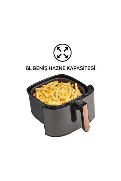 Arzum AR2074-B Airtasty XL Airfryer Sıcak Hava Fritözü - Bakır