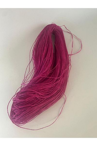 VATOL Fuchsia Colored Braid Lanyard for Kraft Products - Paper and Bag Lanyard