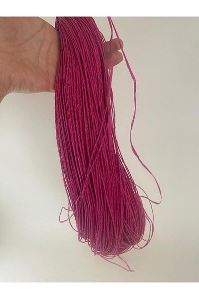VATOL Fuchsia Colored Braid Lanyard for Kraft Products - Paper and Bag Lanyard