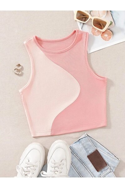 AVC PUDRA RENKLİ SIFIR KOL KROP