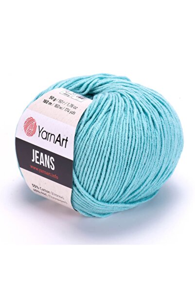 Yarnart جينز أميجوري وخيط محبوك يدويًا - 81 تركواز
