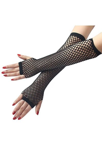 İYİ MODA Colorful Mesh Gloves Flexible Mesh Arm Gloves