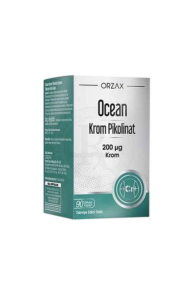 Ocean Chrome Picolinate - 90 Capsules 20 Mcg Food Supplement