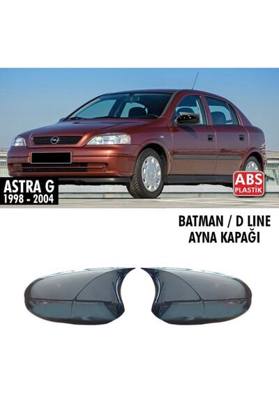 NamTuning Opel Astra G Batman Yarasa Ayna Kapağı 1998-2004 Piano BlackUyumlu