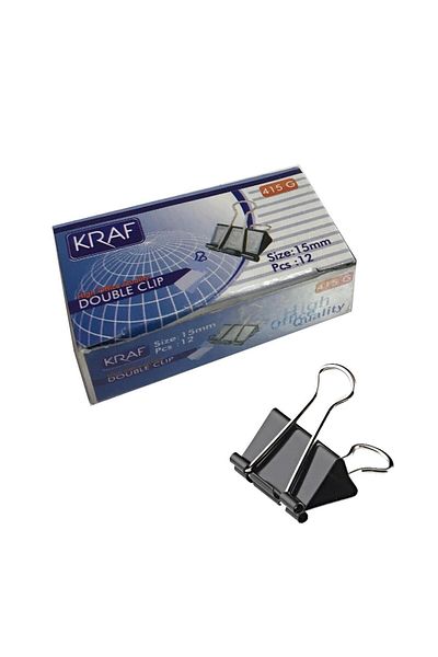KRAF Метална скоба 15 мм 415 г Кутия от 12