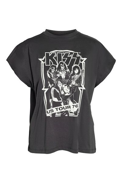 Noisy May 27028380 S/S Tops Obsidian