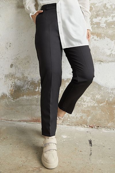InStyle Παντελόνι Iron Trace Fabric - Μαύρο