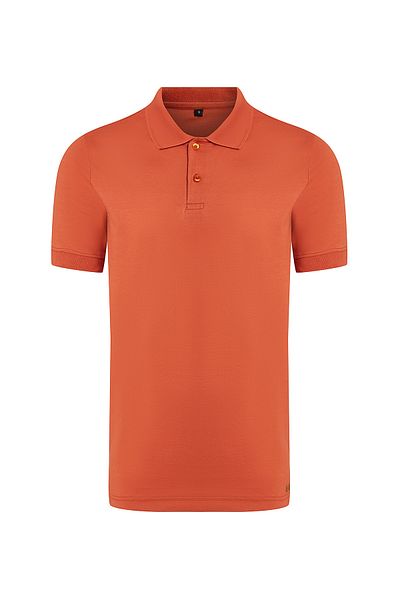 Huğlu Βαμβακερό μπλουζάκι Polo Neck