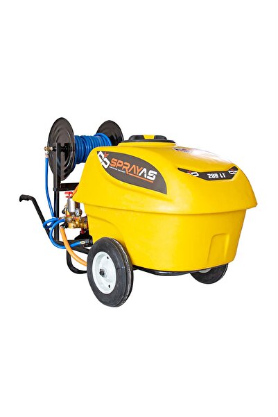 SPRAYAS Benzinli 6,5hp Pistonlu Ilaçlama Makinesi 200lt