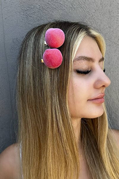 TAKIŞTIR 2 Pieces Peach Figured Side Buckle