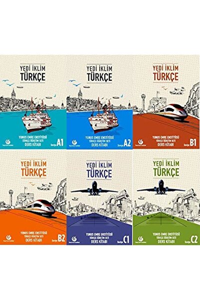 Yunus Emre Enstitüsü Yabancılar Için Türkçe Yediiklim A1-a2-b1-b2-c1-c2