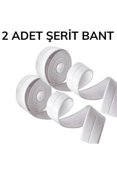 Buffer ® İkili Set Su Sızdırmaz Banyo Mutfak Lavabo Küvet İzolasyon Şerit Bant