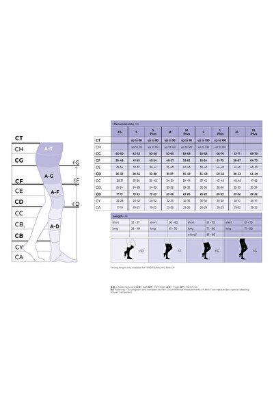 Sigvaris SİGVARİS Comfort(CF2) Ortabasınç Diz Altı(AD) Çorabı(Long/Normal/Short) Belirtiniz