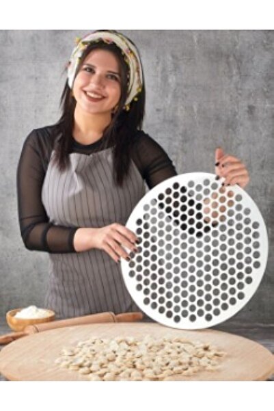 Genel Markalar Yuvarlak Mantı Kalıbı Xl 40cm 199 Adet Mantımatik Hamur Kesme ...