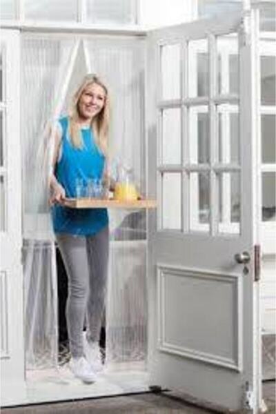 Decobella Deco Bella Mıknatıslı Kapı Sinekliği60*210 Cm 2 Adet Tül