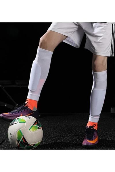 GAZELMANYA Tabansız Futbol Çorabı Tozluk Futbolcu Tozluğu Tabansız Tekmelik Tutucu Futbol Çorabı Sporcu Tozluğu