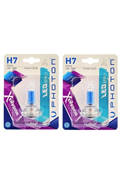 Photon H7 12v 55w Xen Vision Beyaz Işık Ampül Takımı (2 Adet)