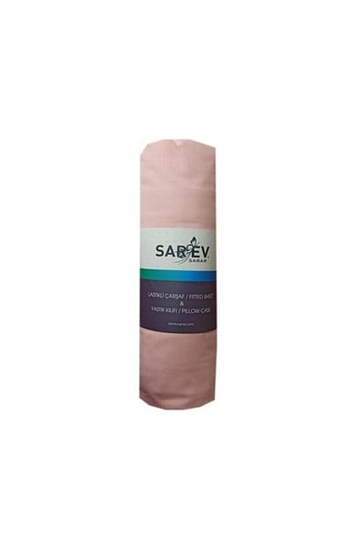 Sarev Ranforce Fitted Sheet Set Single Pink