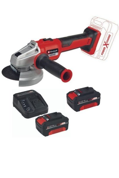 Einhell AXXIO 18/125 Q 2x4.0ah Akülü Kömürsüz Avuç Taşlama