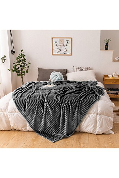 Mulberry Single Wicker Soft Textured Blanket 170 x 230 cm