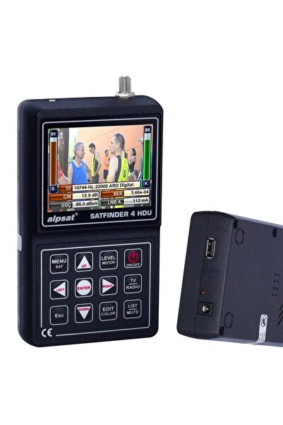 Alpsat UYDU BULUCU SATFINDER 4 HD USB DİJİTAL
