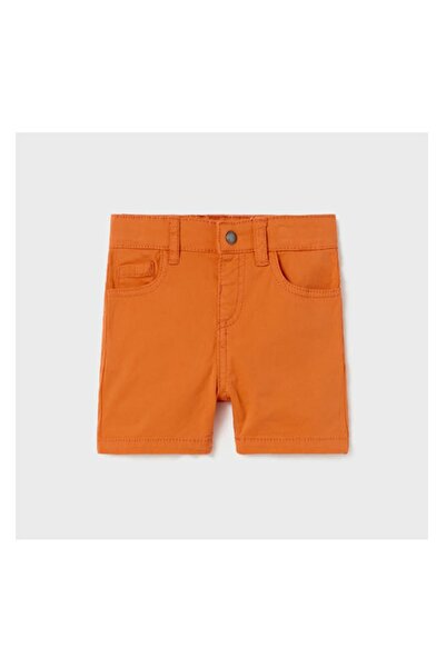 MAYORAL شورت من نسيج التويل بجيب برتقالي